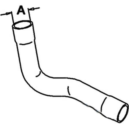 Aftermarket Upper Radiator Hose Fits FordNew Holland Tractor 7910 8210 E0NN8260AA